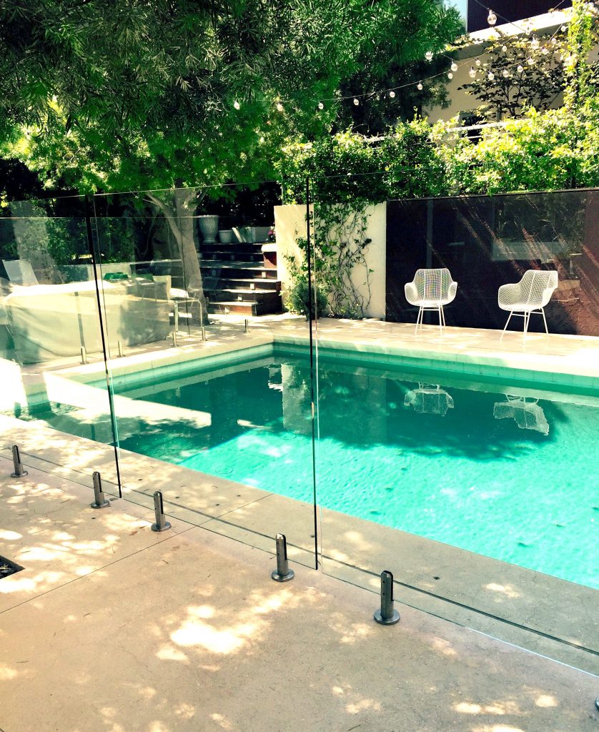 glass pool fencing