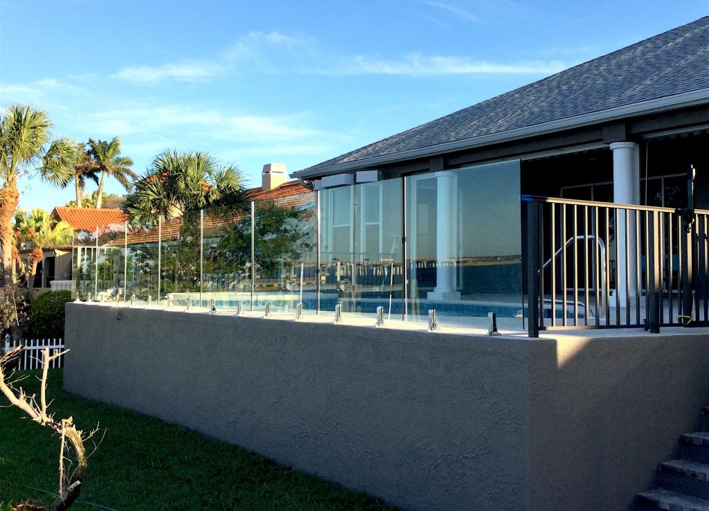 glass pool fence ideas